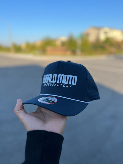 World Moto Snapback Hat