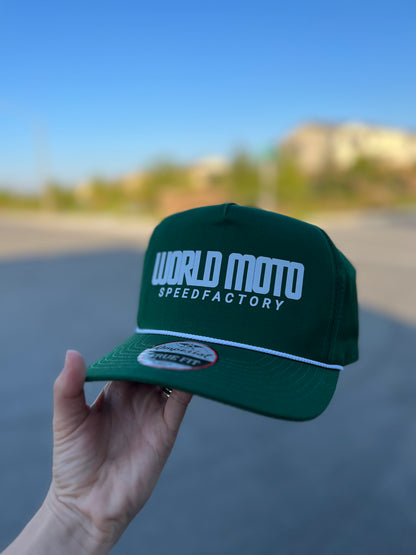 World Moto Snapback Hat